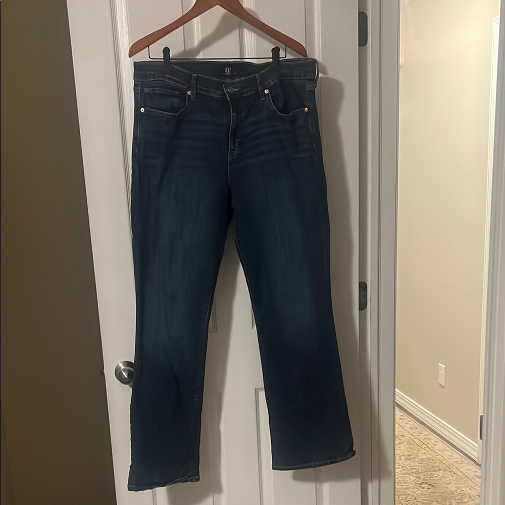 GAP Dark Blue Boot Cut Jeans